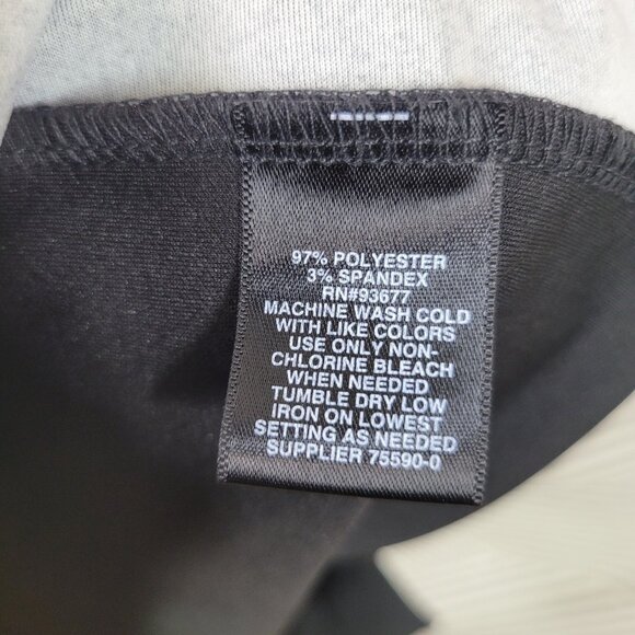 New Bold Elements Dress size Medium Tropical black Sheath evening club Hawaiian - Picture 9 of 9